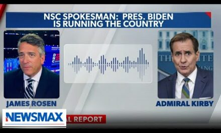 WATCH: Newsmax reporter grills Adm. Kirby about who is running country | National Report