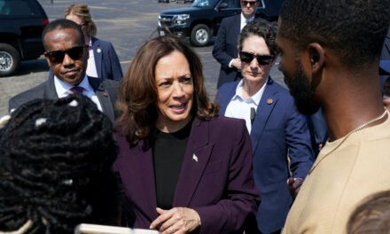 Harris Defends Changes in Policy Stances on Border, Fracking