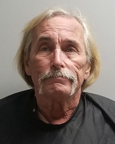 Ronald Lee Syvrud, 66, was being held in connection with allegations that he made death threats against former President Donald Trump on social media, in a booking photo released Aug. 22, 2024. (Courtesy of the Cochise County Sheriff's Office)