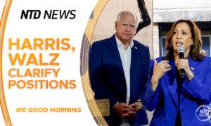 Harris, Walz Clarify Positions in First Joint Interview; Trump Pitches to Swing Voters in Wisconsin | NTD Good Morning (Aug. 30)