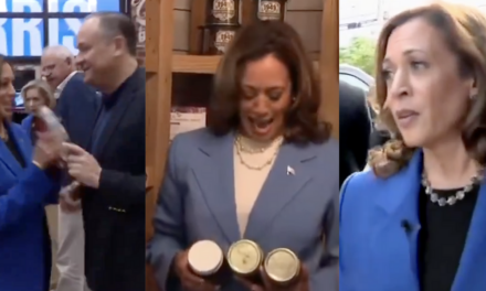 Watch: Cringe Queen Kamala returns in glorious fashion, shows why they try to hide her from humans