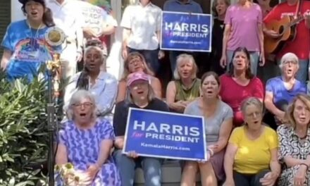 Watch: Old white people have been activated for Kamala Harris, and they have this cringe song for you