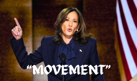 Politico Aids Post-Convention Kamala Push By Floating ‘Movement’ Label