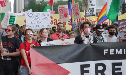 Police ‘Profit From Merciless Slaughtering of Palestinians,’ Democratic Convention Protester Says