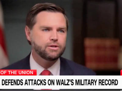 STOLEN VALOR: Vance Calls Out Walz for ‘Lying About Military Service’