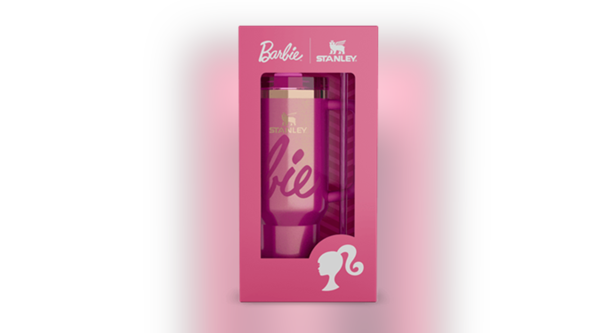 Get the classic Barbie logo on your new Stanley. 