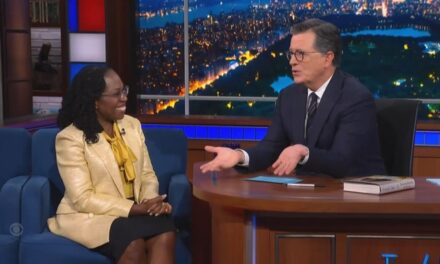 ‘That’s a Layup’: Colbert Tries Repeatedly To Get Jackson To Trash SCOTUS Colleagues