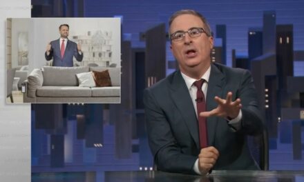 Insisting Trump and Vance Are Weird, John Oliver Muses About Their Sex Lives