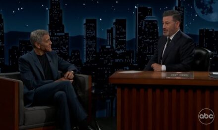 Kimmel Fawns Over Clooney Forcing Biden To Quit Race