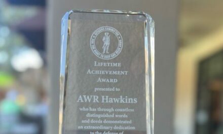 Breitbart’s AWR Hawkins Receives 2A Lifetime Achievement Award