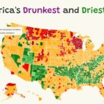 A Map Charts America’s Drinking and Dry Capitals – How Does Your County, State Stack Up?