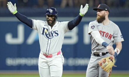 Early lead slips, and Red Sox tumble back under .500 with loss to Rays at Tropicana Field