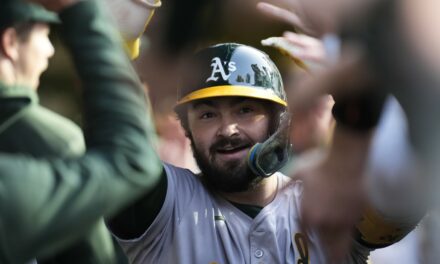 Shea Langeliers homers twice as the Oakland A’s edge the Chicago Cubs 4-3