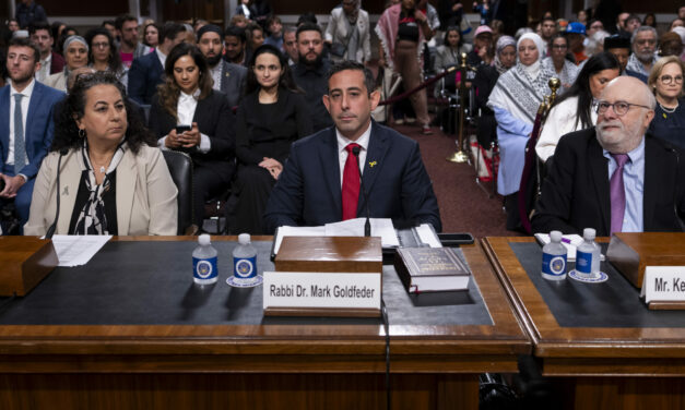 Senate hearing on antisemitism thrown into chaos as anti-Israel agitators shout obscenities