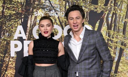 Florence Pugh says she had to defend age gap romance with Zach Braff against ‘nasty’ trolls