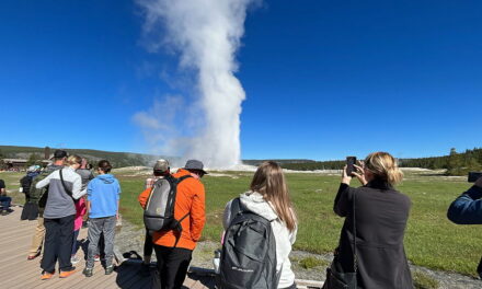 A woman from New Hampshire got thermal burns at Yellowstone National Park