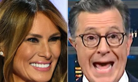 Melania Trump Resurfaces To Defend Her Nude Pics, And Stephen Colbert Is Totally Baffled