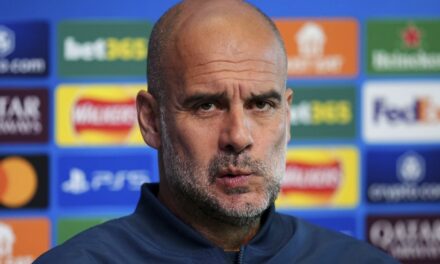 Pep Guardiola is facing more questions about his Manchester City future