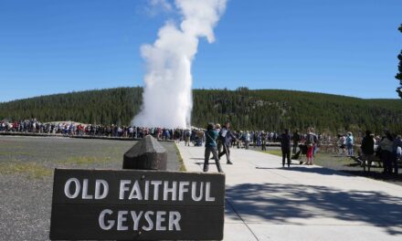 Woman suffers burns while walking off-trail in thermal area by Yellowstone’s Old Faithful