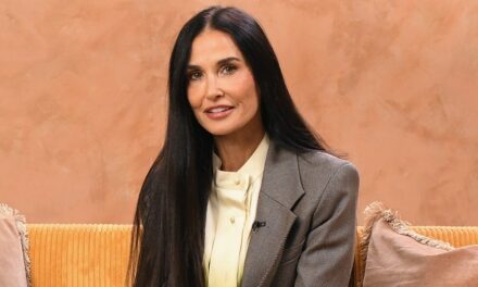 Demi Moore rode bike 60 miles a day to lose baby weight after 2nd child with Bruce Willis