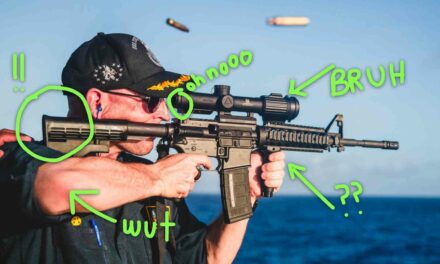 Remember the Navy commander who went viral for his backwards rifle scope? He’s been relieved of duty “due to a loss of confidence in his ability to command” 😬