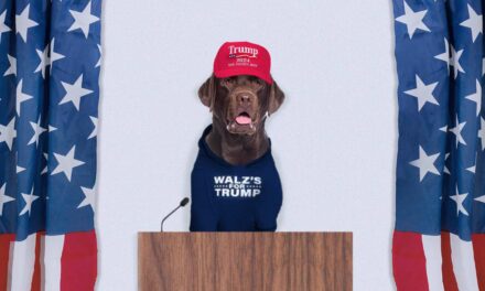 Tim Walz’s Dog Endorses Trump