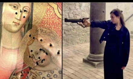 Swiss city councilor apologizes for using Jesus and Mary for target practice