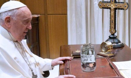 Vatican Installs ‘Heresy Jar’ In Pope’s Office