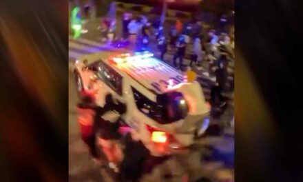 Did you see the zombie-like mob that swarmed cop cars in Philly this week? The drone footage is WILD.