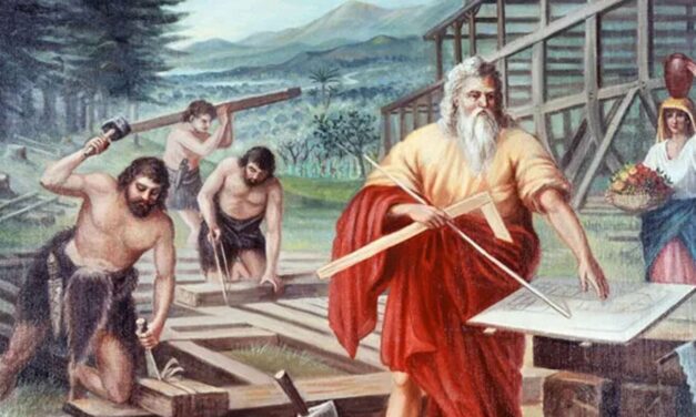 Idiot Noah Builds An Ark When He Could Have Just Paid More Taxes To Stop Climate Change