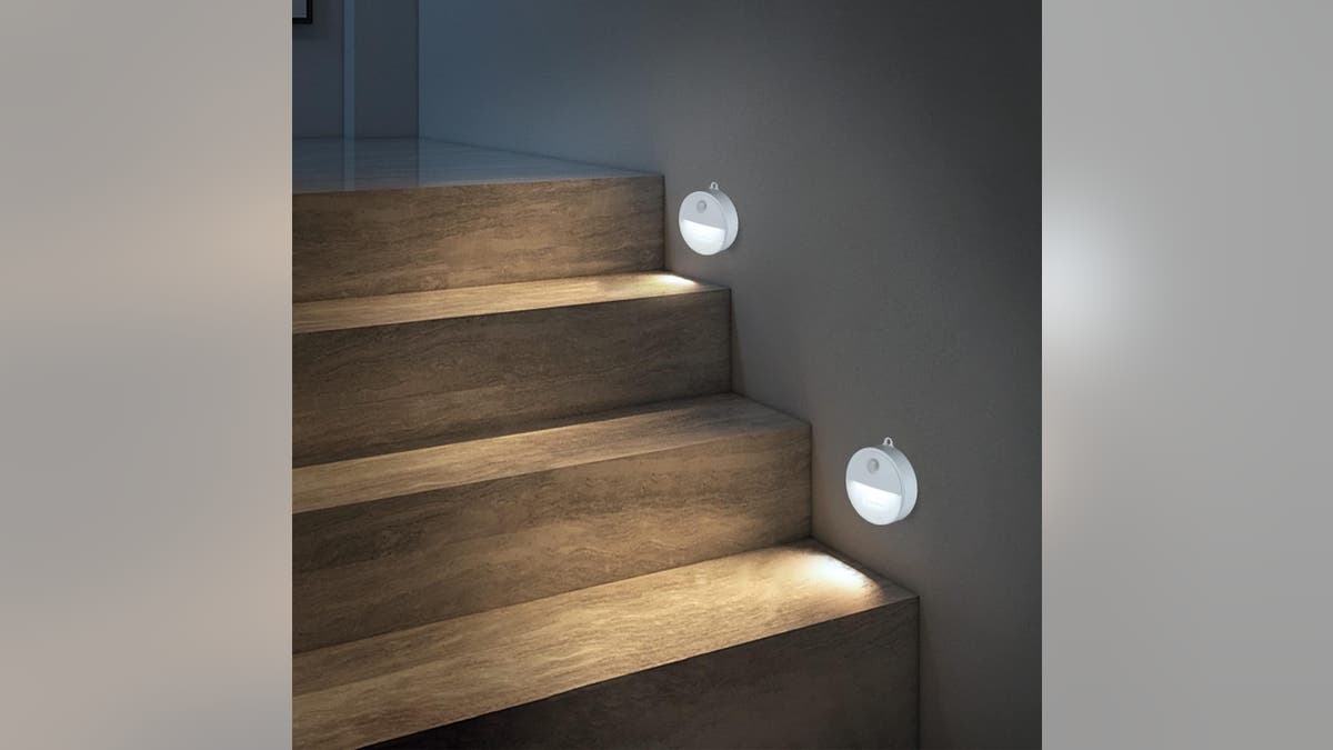 Make your stairs easier to walk up and down at night. 