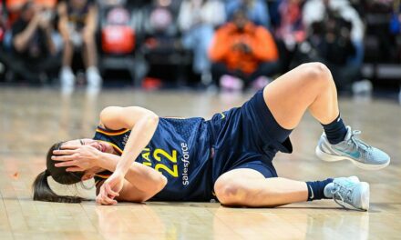 Caitlin Clark brushes off eye injury as catalyst for poor playoff game: ‘We played a crappy game’