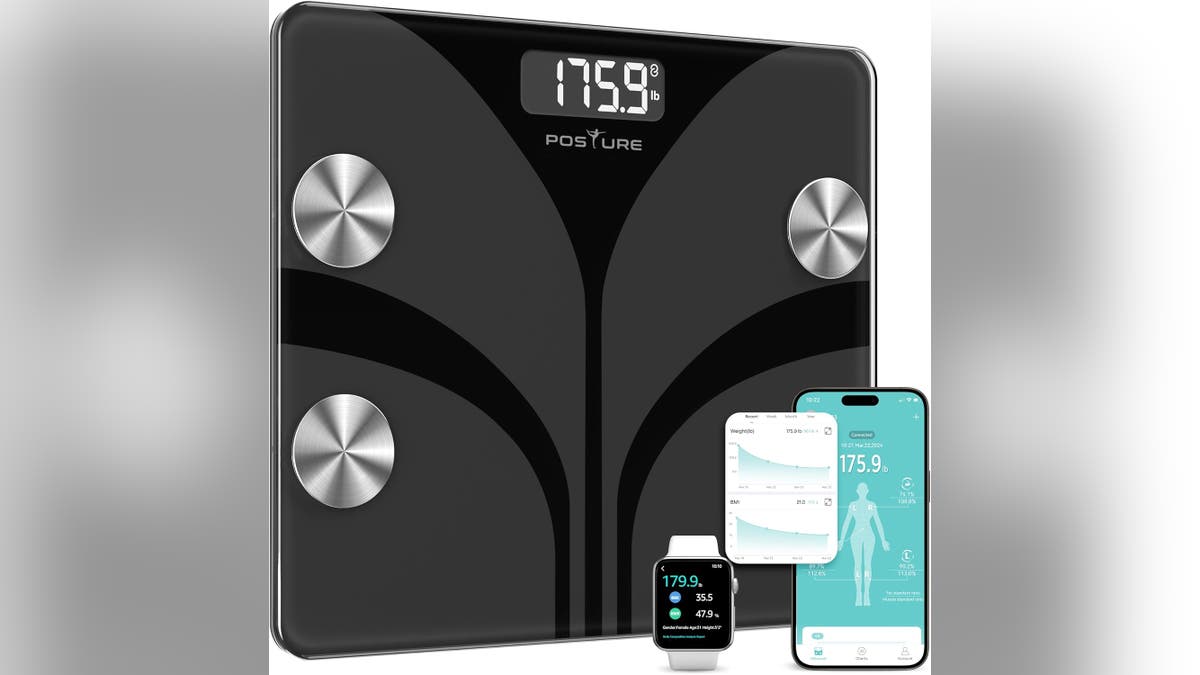 Keep track of the holiday bulge with a smart scale.