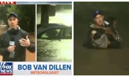 WATCH: Fox Weather Reporter Rescues Motorist Trapped In Vehicle During Hurricane Helene