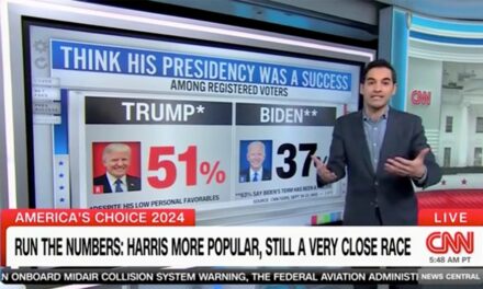 CNN data reporter suggests Biden’s low job approval could be a ‘drag’ on Kamala Harris