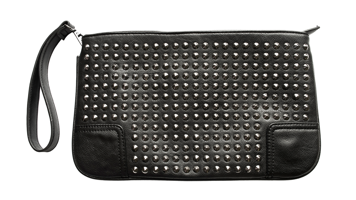 Studded handbags are a big trend this fall.