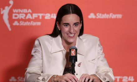 Caitlin Clark’s autographed WNBA Draft card sells for record-breaking amount