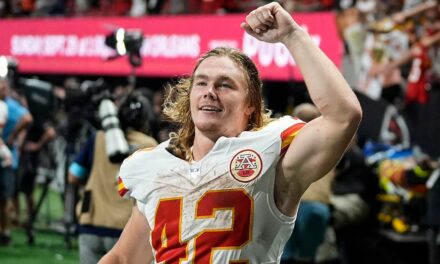 Chiefs’ Carson Steele picks playing in NFL ‘every day of the week’ as family watches from sister’s wedding