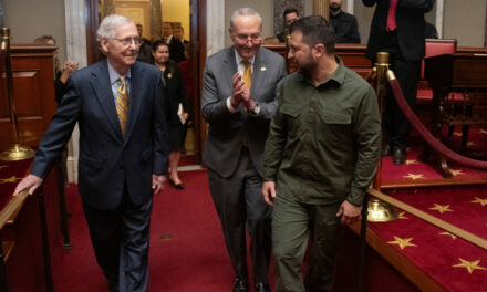 After Zelensky Trashed Trump in Pennsylvania, McConnell Rewarded Him With Photo-Op