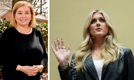 Katy Stamper Becomes First Democratic Candidate To Sign Riley Gaines’ ‘Stand With Women Scorecard’