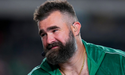 Jason Kelce Accidentally Injures Fan With Overly Aggressive Chest Bump