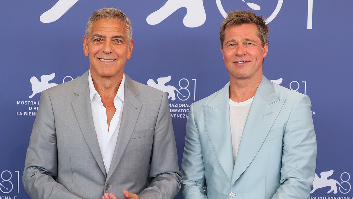 Clooney and Pitt