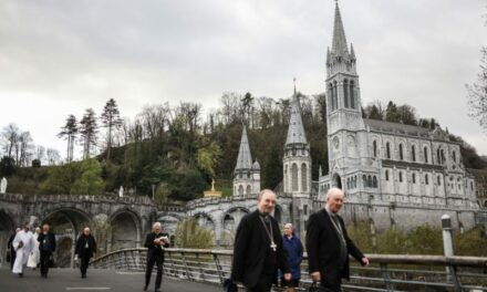 Historic French Church Partially Destroyed By Fire