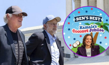 Ben & Jerry’s Founders Unveil ‘Kamala Coconut Jubilee’ Flavor on 20-City GOTV Tour