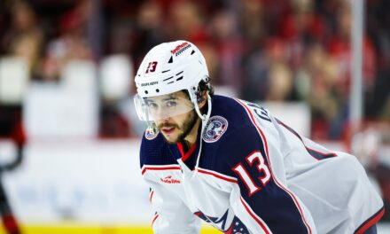 Blue Jackets Honor Johnny Gaudreau During Preseason Home Opener