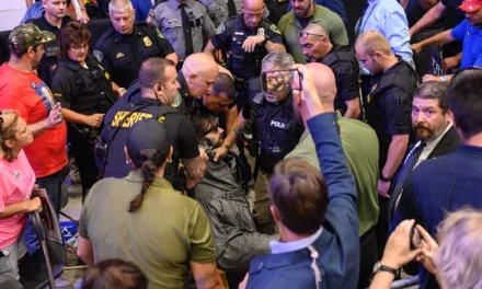 Man Who Interrupted Trump Rally Will Face Charges After Storming Into Press Area