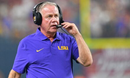 LSU Football Coach Brian Kelly Safe For Now As Tigers Squeak By South Carolina