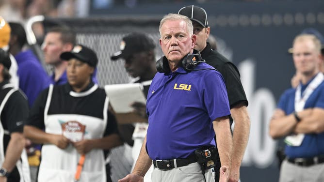 Can Brian Kelly lead his LSU Tigers into South Carolina and snag the win?