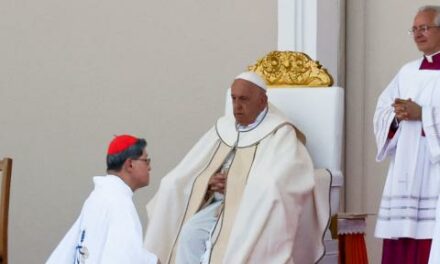 Pope’s final mass in East Timor draws about half the population