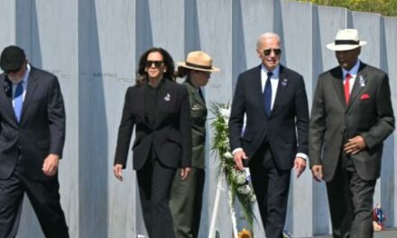 Harris, Biden visit Flight 93 Memorial in Shanksville, Pa. for 9/11 remembrance ceremony